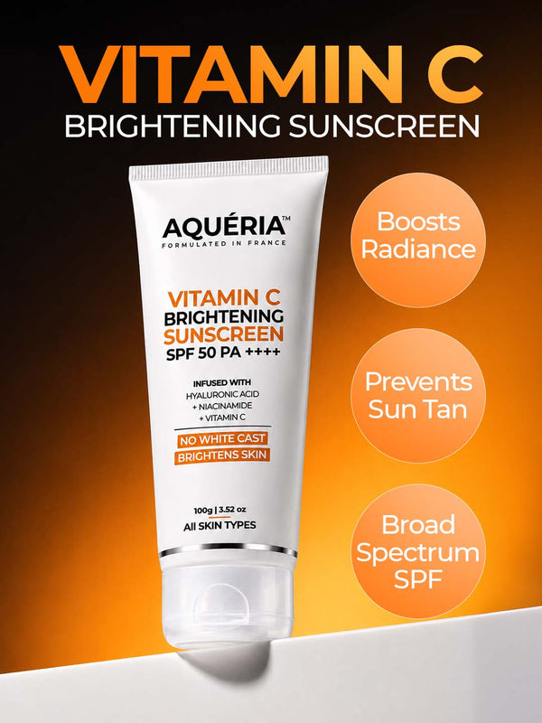 3-in-1 Super Bright Detan Sunscreen SPF 50 PA++++ with Niacinamide, Hyaluronic Acid & Vitamin C | Serum + Moisturizer + Sunscreen