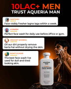 De-Tan Soap for Men (Pack of 3) + De- Tan Face Wash (200ml) + Underarm Roll on