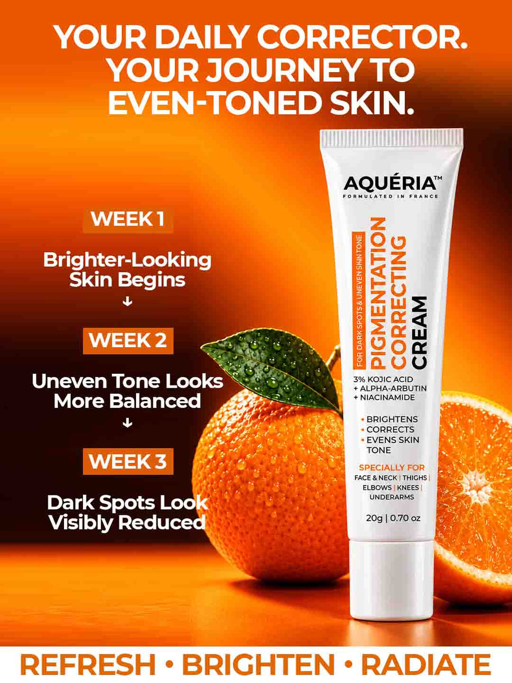 Aquéria Pigmentation Correcting Cream