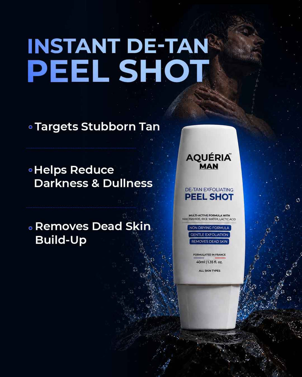 Only @ ₹149. Instant De-Tan Enzyme Peel Shot