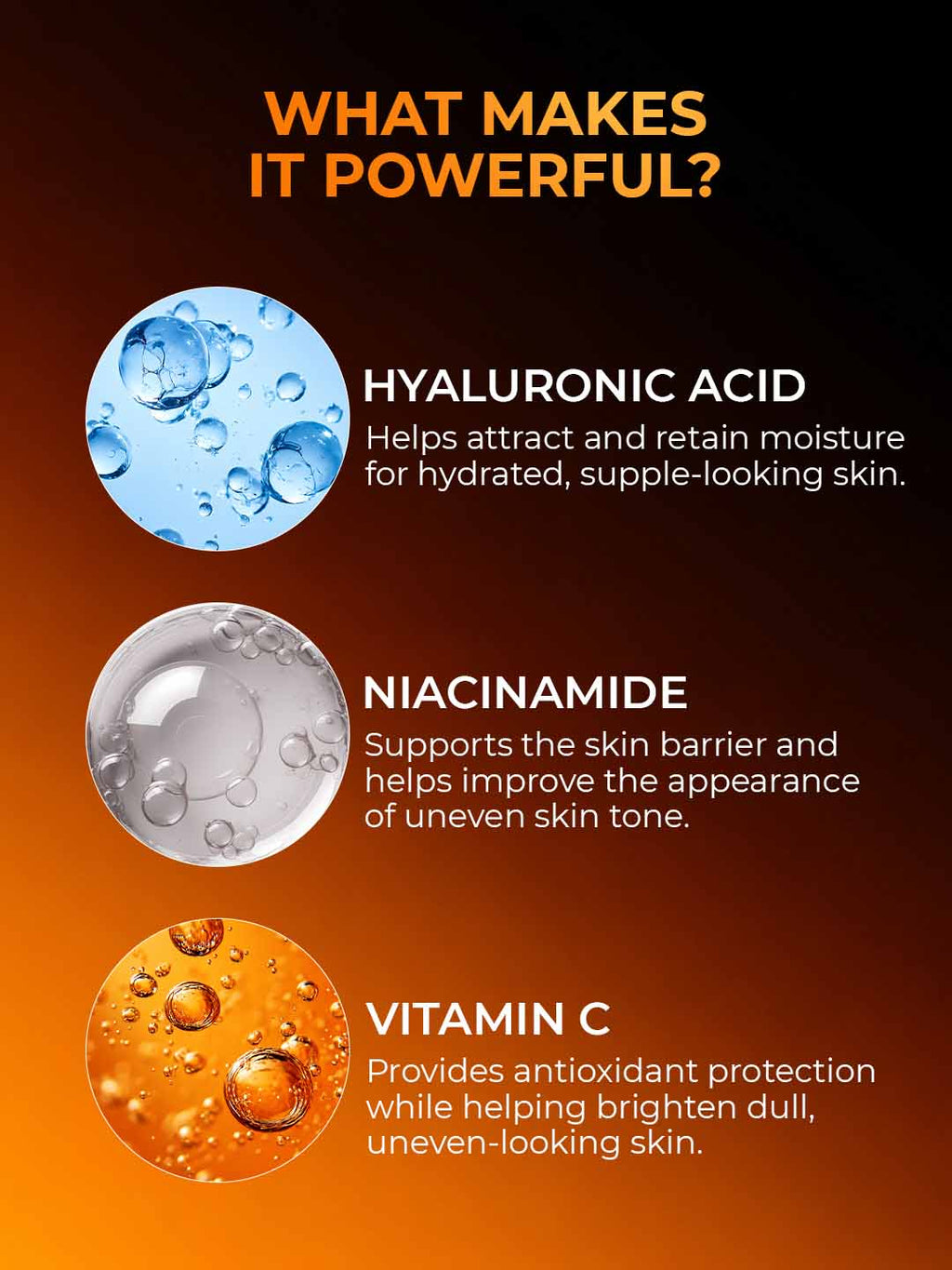 3-in-1 Super Bright Detan Sunscreen SPF 50 PA++++ with Niacinamide, Hyaluronic Acid & Vitamin C | Serum + Moisturizer + Sunscreen