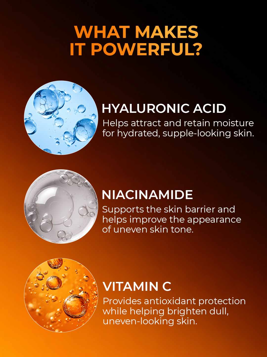 3-in-1 Super Bright Detan Sunscreen SPF 50 PA++++ with Niacinamide, Hyaluronic Acid & Vitamin C | Serum + Moisturizer + Sunscreen