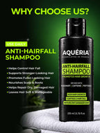 Anti-Hairfall Shampoo with Rosemary, Caffeine & Peptides