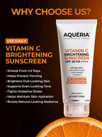 3-in-1 Super Bright Detan Sunscreen SPF 50 PA++++ with Niacinamide, Hyaluronic Acid & Vitamin C | Serum + Moisturizer + Sunscreen