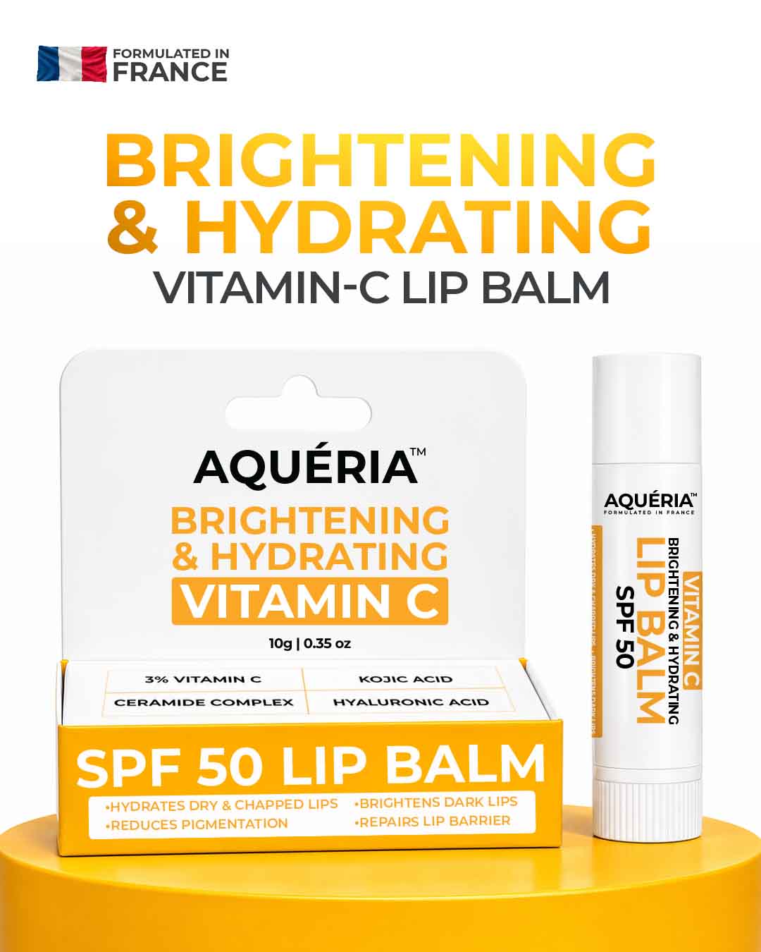 Vitamin C Lip Balm SPF 50 for Dark & Pigmented Lips