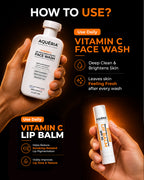 10 Products Men's Essential Kit – Face Wash + Lip Balm + Brightening Roll-On + Sunscreen (1 Year Stock)
