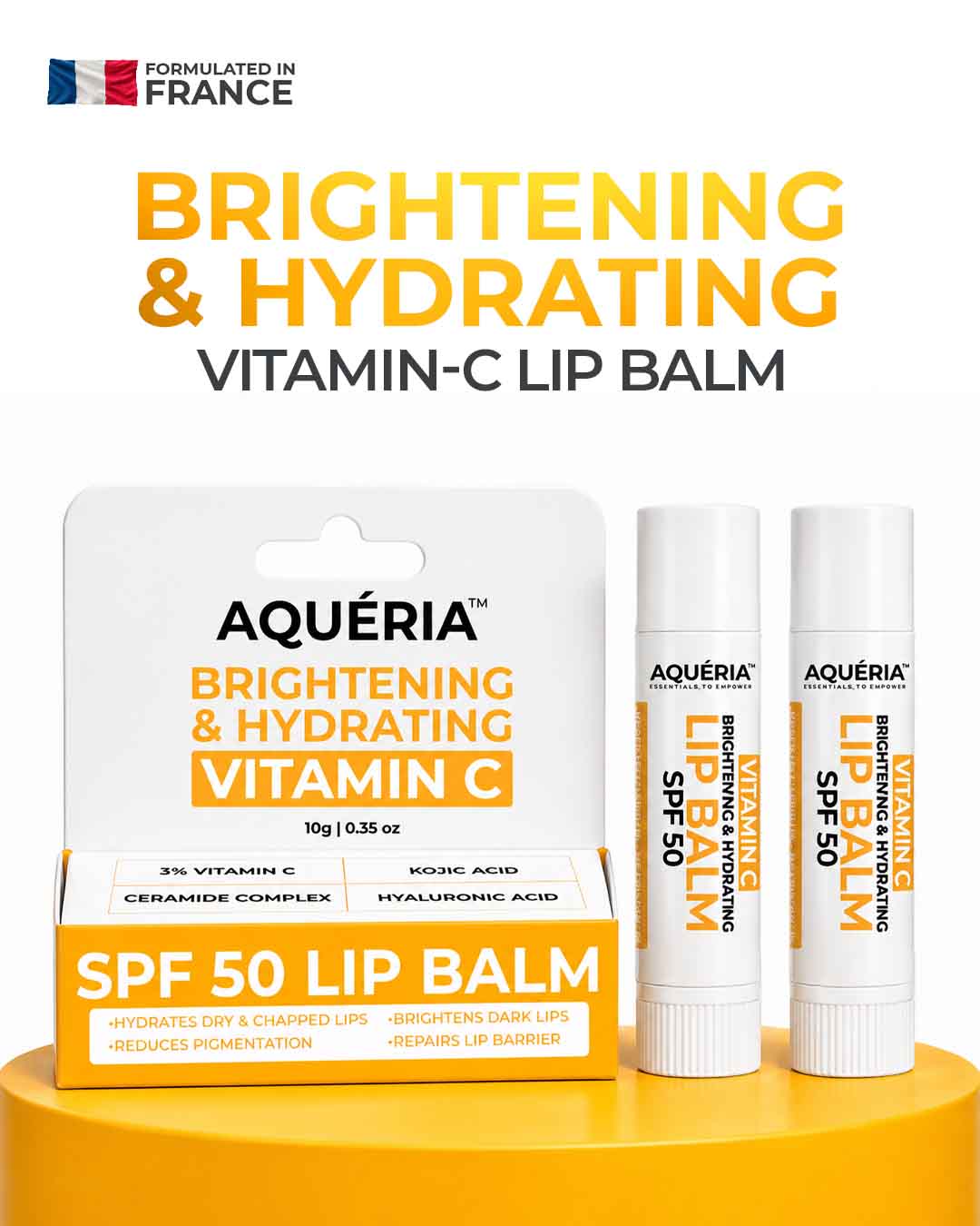 Vitamin C Lip Balm SPF 50 for Dark & Pigmented Lips
