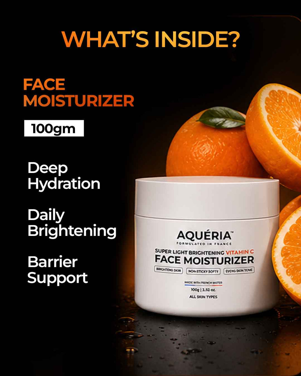 De-Tan Brightening Vitamin C Face Moisturizer (100 ML)