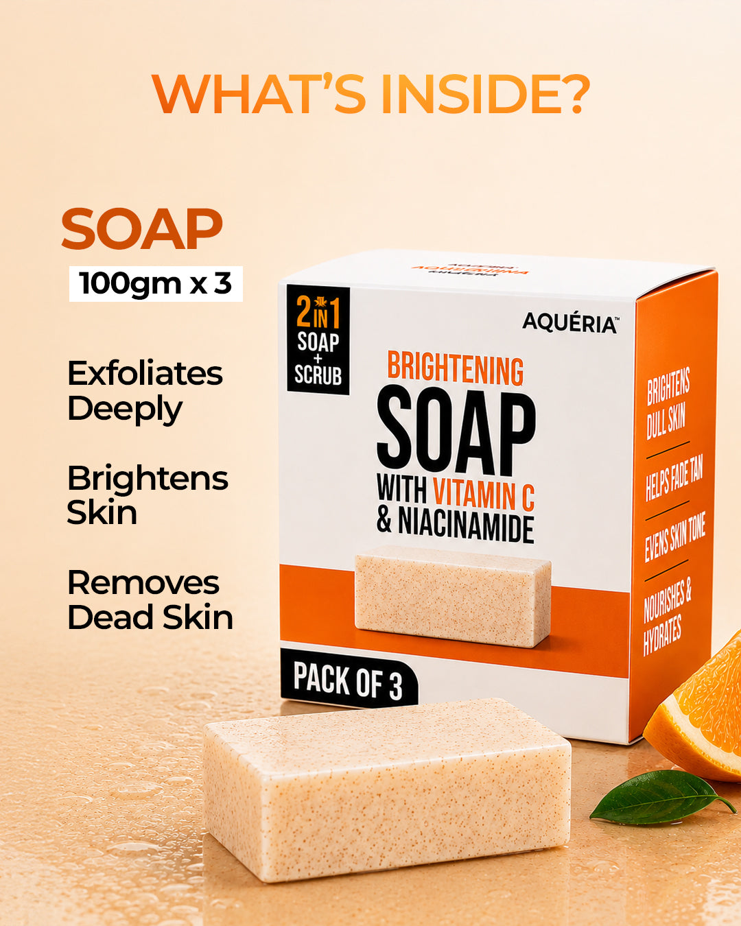 De-Tan Brightening Vitamin C Soap