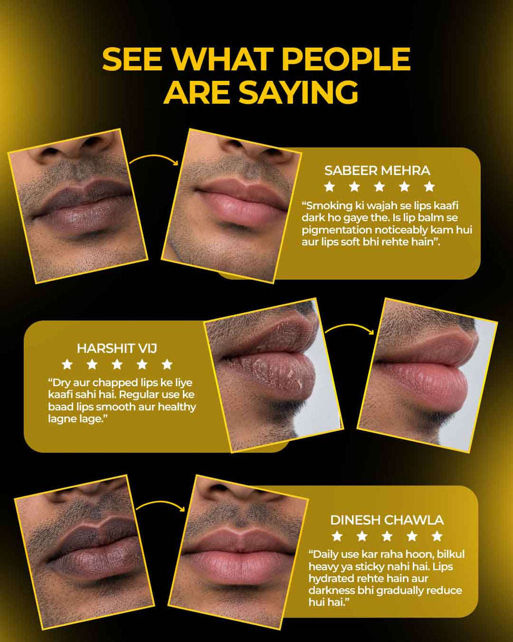 Vitamin C Lip Balm SPF 50 for Dark & Pigmented Lips